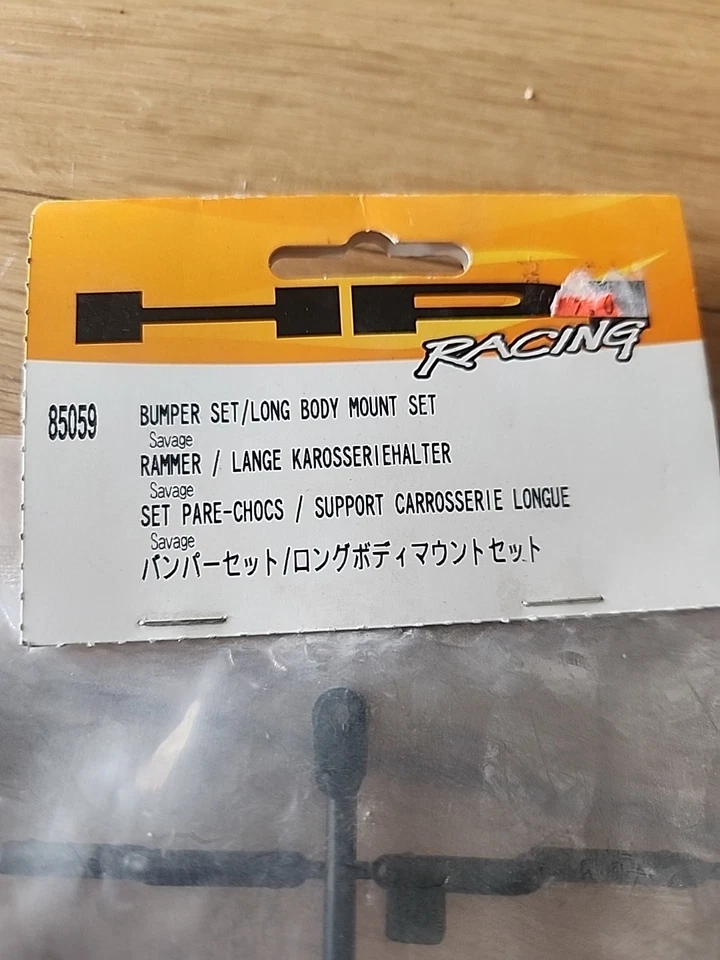 HPI Racing #85059 Savage Bumper Set Long Body Mount Set HPI85059 New In Package - Image 2 of 2