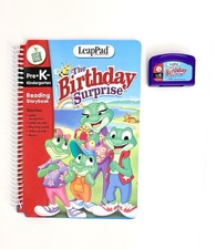 Leapfrog LeapPad Interactive Book Pre-reading Birthday Surprise with Cartridge