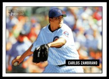 2005 BOWMAN HERITAGE BASEBALL CARD CARLOS ZAMBRANO #69 CHICAGO CUBS 5038