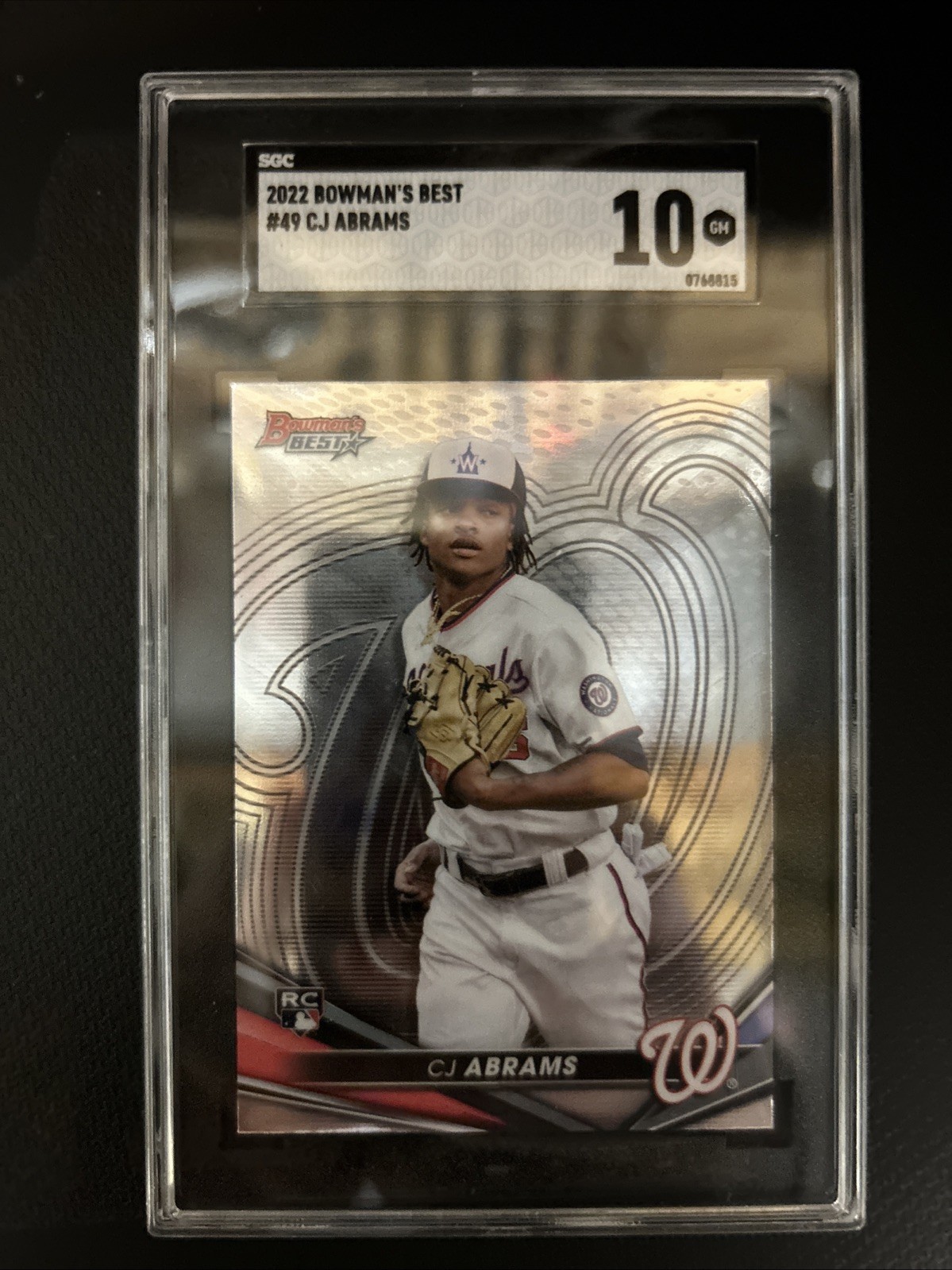 2022 Bowman's Best - C.J. Abrams #49 (RC)