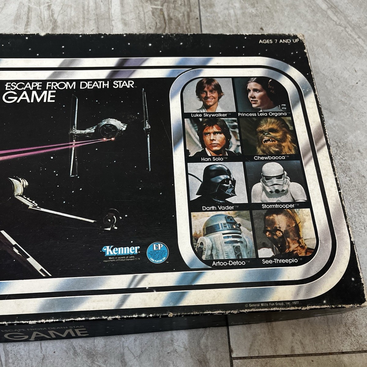 レア　ビンテージ　Kenner　スターウォーズ　バトルコマンドゲーム　1977年 1977 Star Wars Escape From Death Star Kenner Board Game Complete