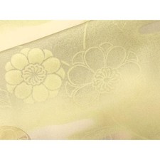 Heiwaya Kimono Small Pattern Silk Branch Flower Halo Dyed Used Japan