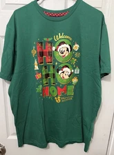 Disney Vacation Club DVC Mickey Minnie Christmas 2025 Adult Shirt Large L LG New