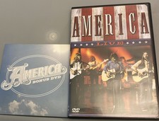 America DVD Live 1975 Gerry Beckley Dewey Bunnell Dan Peek With Bonus Dvd