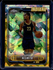 2024-25 Topps Chrome Sapphire Gold Sapphire #21 Aaron Nesmith 7/50
