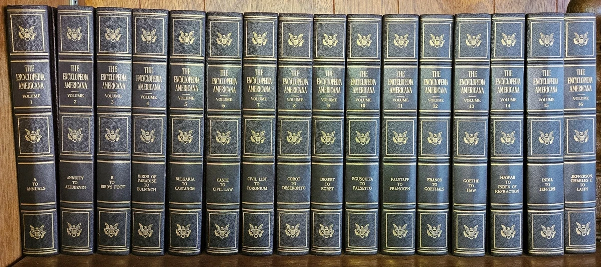encyclopedia americana products for sale | eBay