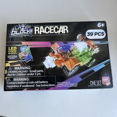 Racecar Lazer Blocks LED Power Blocks Building Set 39 Pieces BN Never Opened!