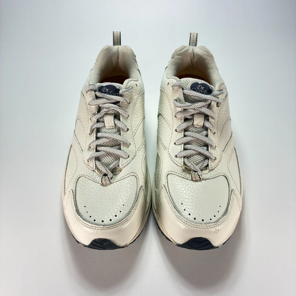 Dr. Zapatos deportivos blancos Comfort Winner zapatos ortopédicos para caminar para hombre talla 9,5 Foto 3 de 4