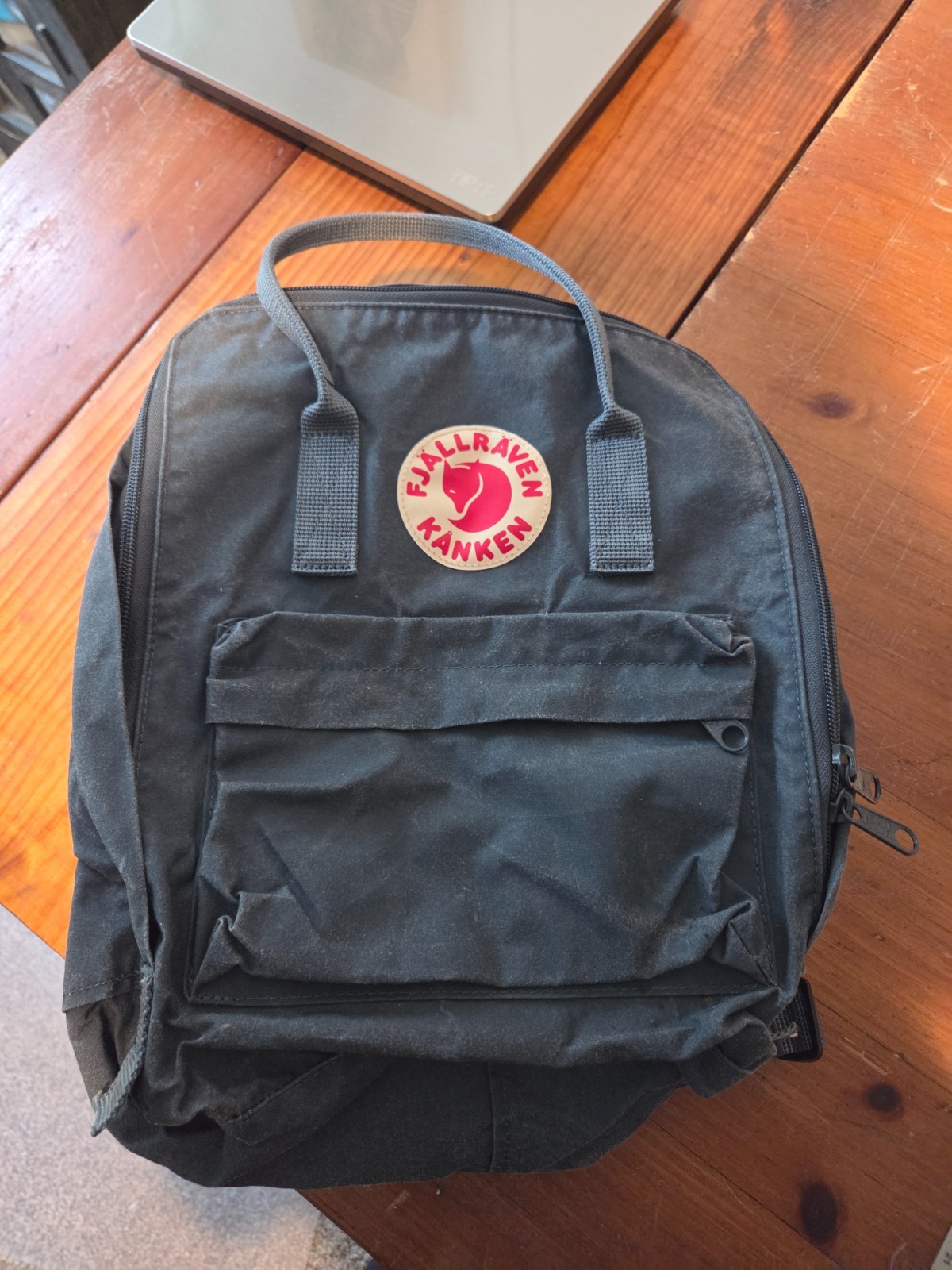 Black Grey 23510 Vinylon F School Bag