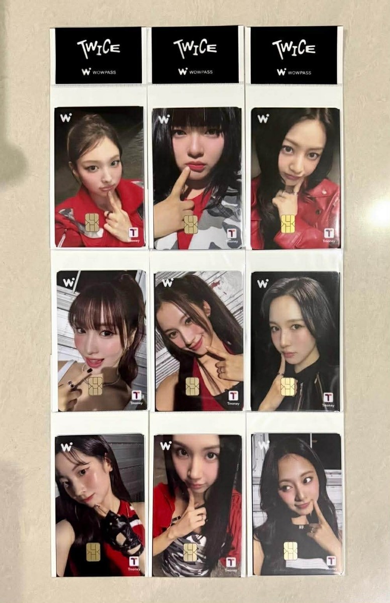 TWICE OFFICIAL WOWPASS TRANSPORTATION STATION KOREA PHOTOCARD | eBay