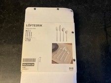 ikea loftesrik 24 piece cutlery set