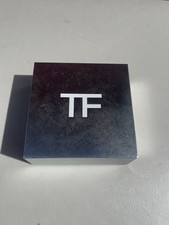 Authentic TOM FORD Small Square Empty Gift Box Container Silver 5.8"x5.8"x2.25"