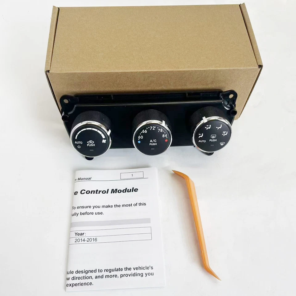 Air Conditioning Heater Control Switch Module 68197437AB for Jeep Wrangler 14-18 - Image 3 of 4