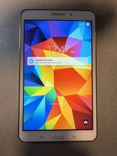 Samsung Galaxy Tab 4 8.0 LTE AT T 16GB White SM-T337A 6586A Great Condition