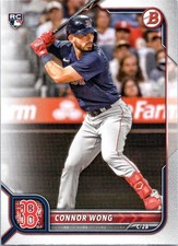 2022 Bowman #82 Connor Wong Red Sox RC