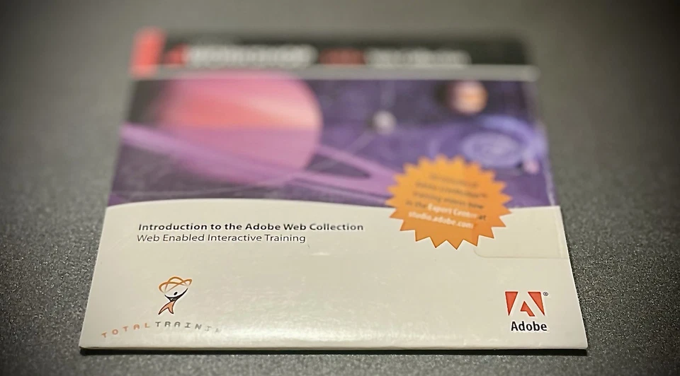 Adobe Web Collection Total Training Video Workshop PC CD-ROM Windows Sealed - Image 3 of 4