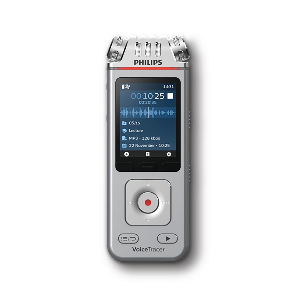 Philips VoiceTracer Audio Recorder with AI Software