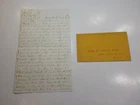 Civil War Letter 1862 Morgan Rebels Federal Forces 13th Kentucky Signature VTG