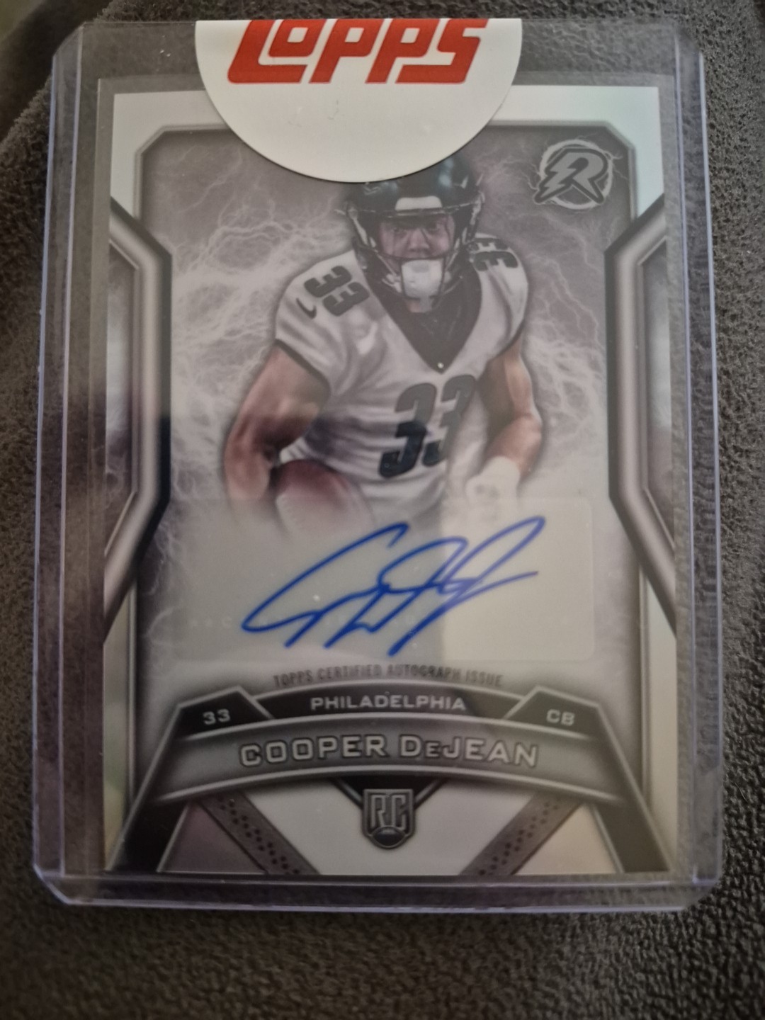 2024 Topps Resurgence Cooper DeJean Rookie Signatures RC Auto