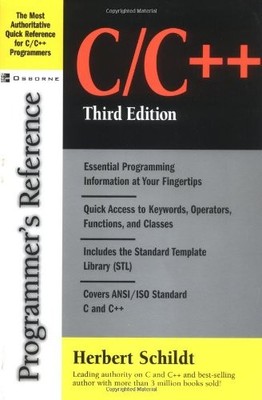 C/C++ PROGRAMMER'S REFERENCE, THIRD EDITION By Herbert Schildt *Mint Condition*