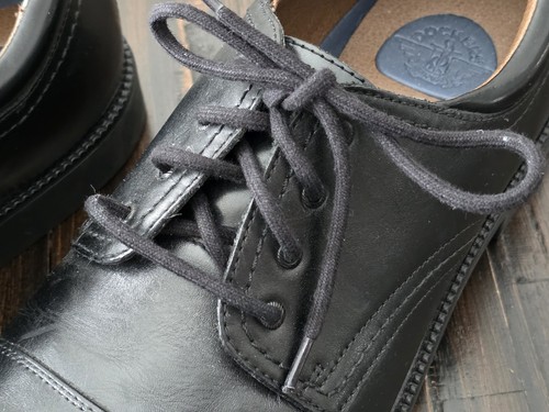 Dockers Shoes Mens Gordon Dress Cap Toe Oxford 90-2214 Black Leather Size 14W - Photo 3/24
