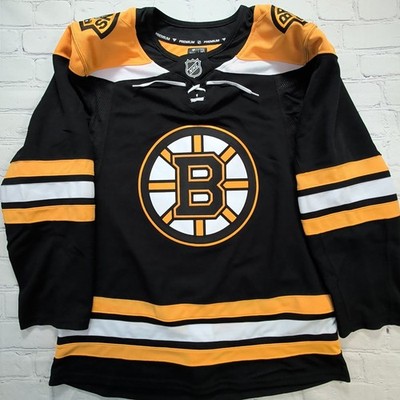 NEW Mens 60 Fanatics Authentic Premium Boston Bruins Hockey Jersey Blank Back