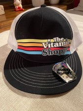 Vintage Vitamin Shoppe hat - Classic Logo Snap Back baseball cap Mesh