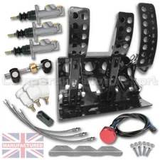 FITS Ford Focus Hydraulic Floor Mounted Pedal Box + KIT B CMB6150-HYD-KIT+LINES