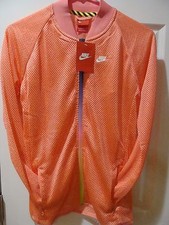 NWT Women's Nike T/F Mesh Bomber Jacket 653951 654 Size XS, S, M