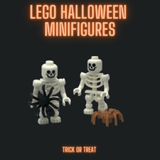 LEGO  Trick or treat Skeleton, Haunted, Halloween Minifigure Ghost, Goblin,