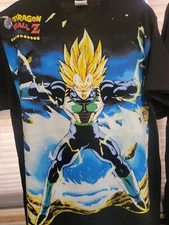 VEGETA ON A SHAKA HEAVYWEIGHT GARMET DYED T SHIRT "MODERN"