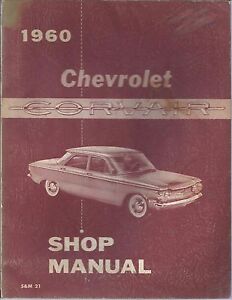 CHEVROLET 1960-1964 Corvair Shop Manual CD