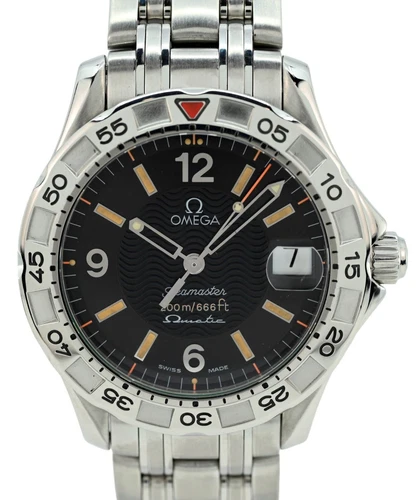 Men's 1997 Omega Omegamatic Seamaster Autoquartz Limited Edition Watch! 2516.50!