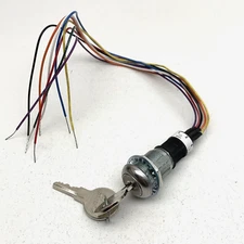 Grayhill 58YY500047 Key Switch 3-Position Double Pole 115/220V, 200mA Max