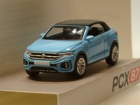 Pcx Vw T-Roc Cabrio Geschlossen, 2022, Hell-Blau - 870600 - 1:87