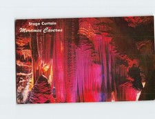 Postcard Stage Curtains Meramec Caverns Stanton Missouri USA