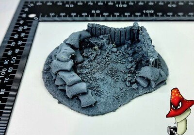 Foxhole - Type 2  Javis BZFS2  wargames resin scenery terrain 28mm 1/56 scale 