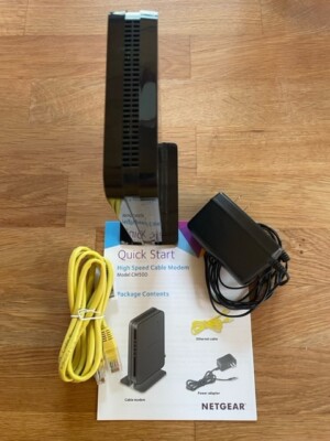 Netgear Quick Start High Speed Cable Modem, Model CM500 | eBay
