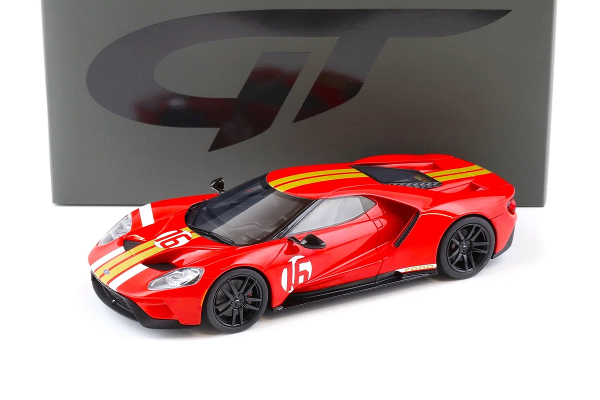 1:18 GT Spirit GT882 Ford Gt Heritage Edition 2022 Alan Mann Red