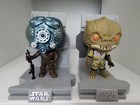 Lot of 2 Funko POP Bounty Hunter Collection 4-LOM & BOSSK GAME STOP OOB LOOSE — photo 1