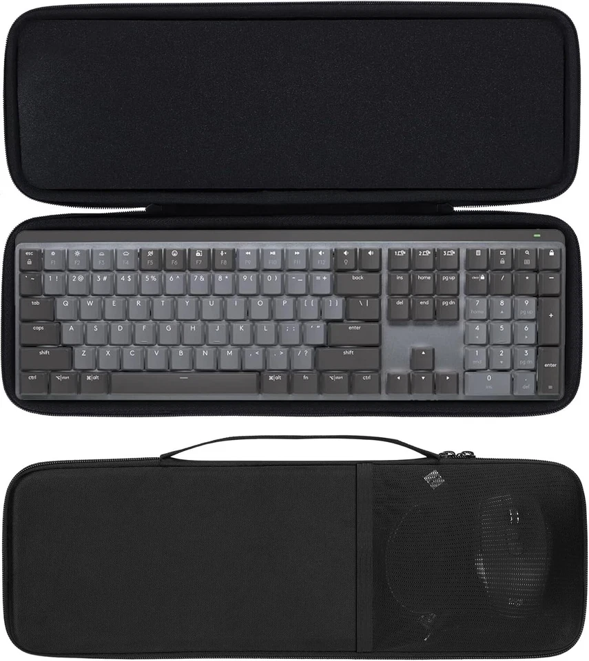 Protective Hard Case for Logitech MX Mechanical Keyboard - Carry with Comfort - Image 4 of 4