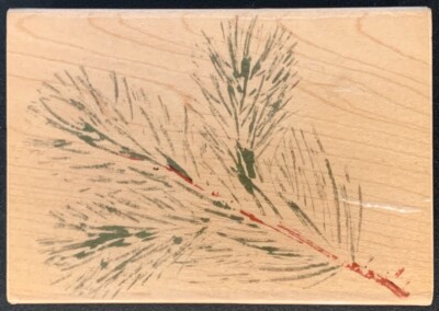 Hero Arts Real Pine Leaf Needles Rubber Stamp
