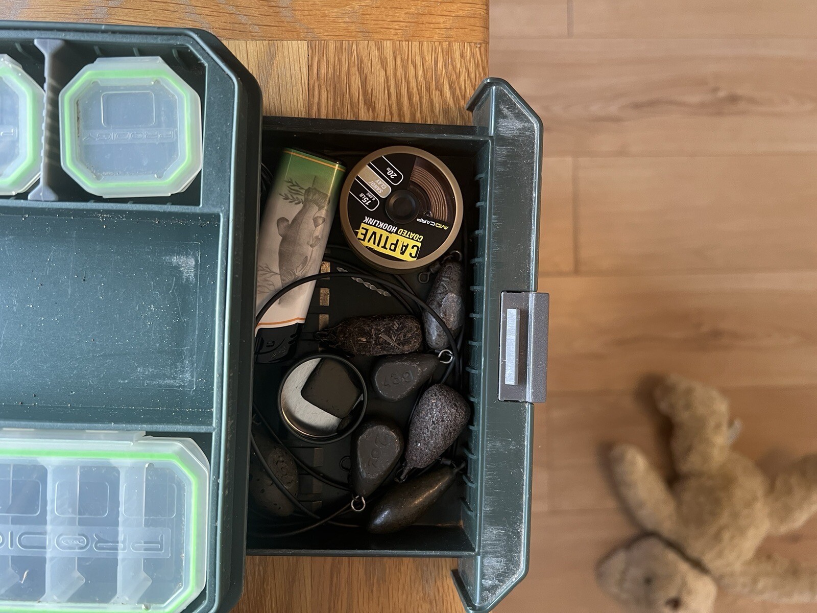 Greys Prodigy Fishing Tackle Box Carp / Coarse Fishing With Terminal Tackle eBay
