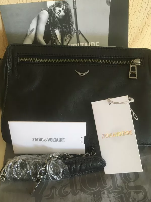 Zadig & Voltaire leather bag / bag, bag, leather bag, leren tas