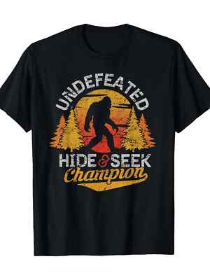 Premium Soft Cotton Sasquatch Peekaboo Shirt | 100% Cotton Comfortable Men's Tee