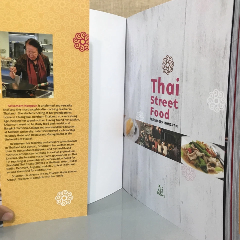 Cookbook Thai Popular Street Food 60 Recipes Delicious & Easy By Chef Srisamorn  - Image 3 of 4
