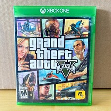 Grand Theft Auto V - Xbox One - CIB with Map GTA Online