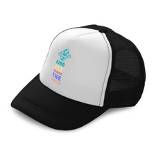 Kids Trucker Hat Kind Act Change The World Cup Cake Boys Caps  Girls Caps