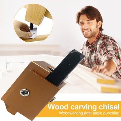neu Quick Cutting Corner Chisel Wood Chisel Mortising Right Angle Wood Carving T