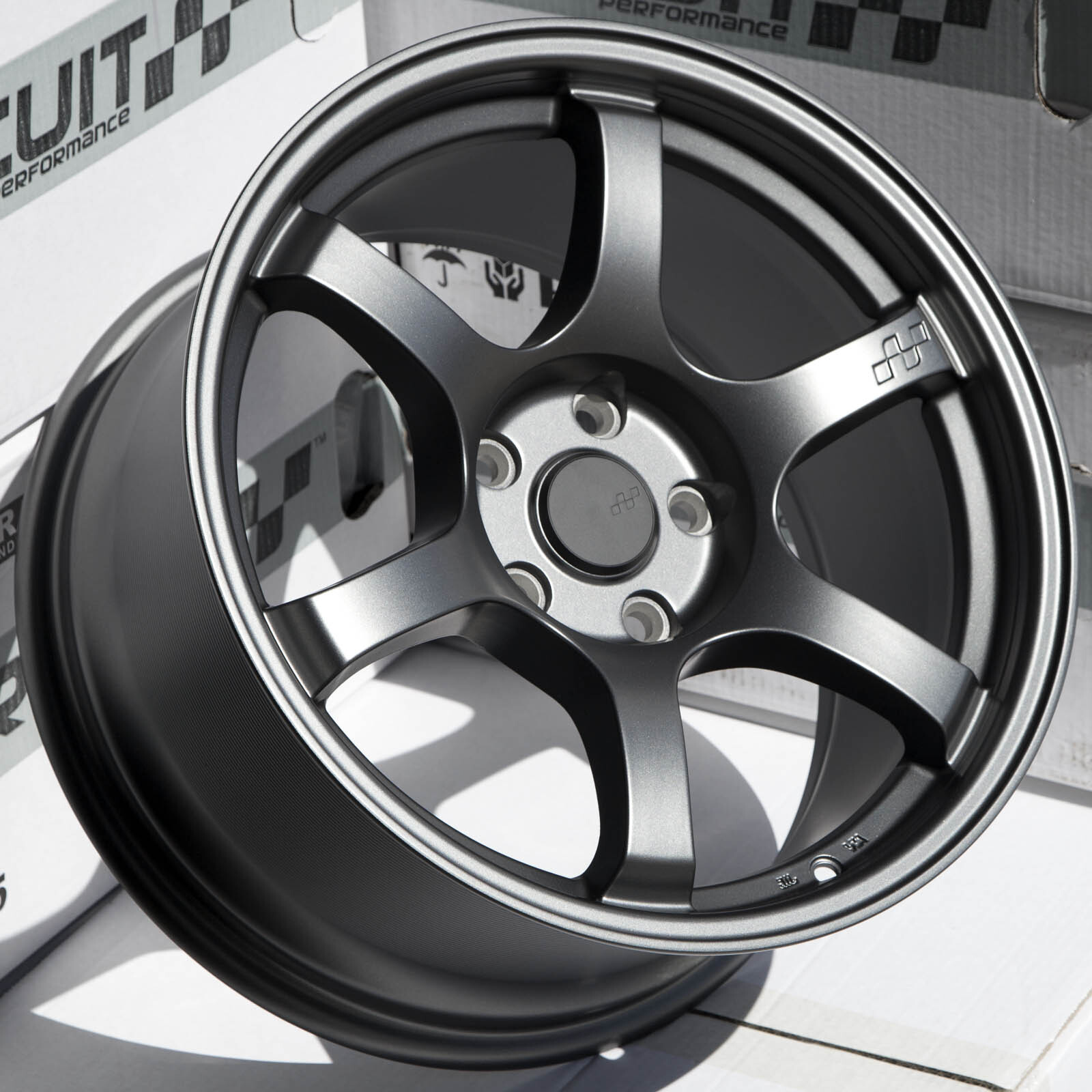 Spun Wheel Rim 1 CIRCUIT CSF1 17x9 5x114.3 +35 MATTE GUNMETAL 57DR SPUN FORGED WHEEL ...